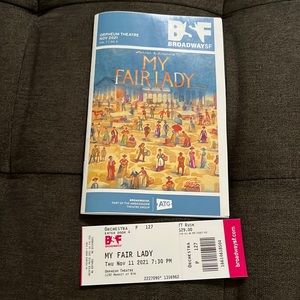 My Fair Lady Broadway Playbill